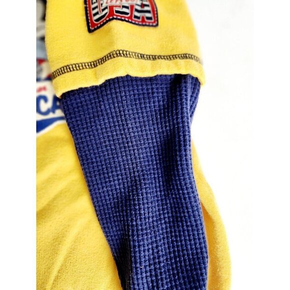 Vintage Disney Mickey Co Mouse Sweatshirt 90s Size 5 Proud To Be An Amer… - Picture 4 of 7